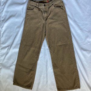 Old Navy Big Boys Curdoroy Pants Camel 14 Husky